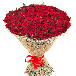 заказать Букеты из 101 розы