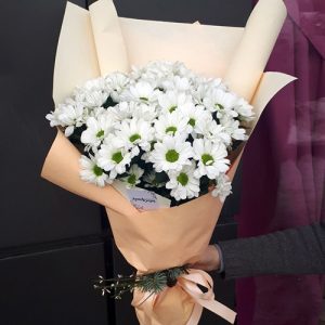 букет білих ромашок в Луцьку фото