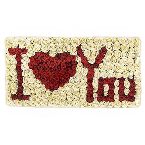 Букет «Я кохаю тебе» 301 троянда фото товару