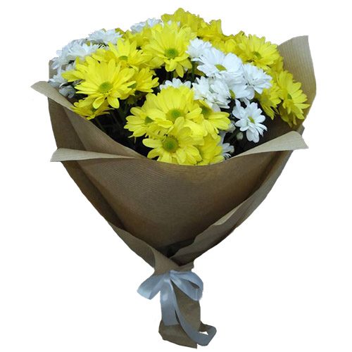 Букет "Палітра осені" хризантеми