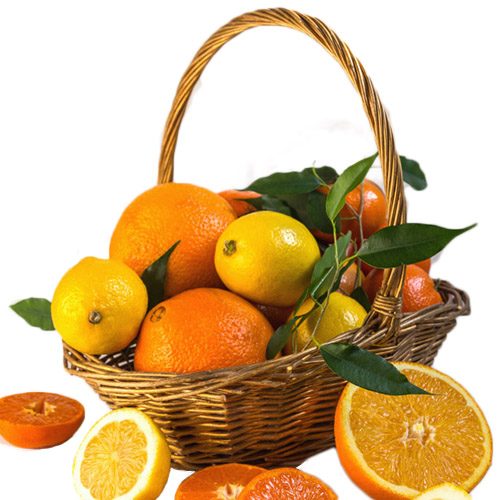 Кошик вітамінів із цитрусами