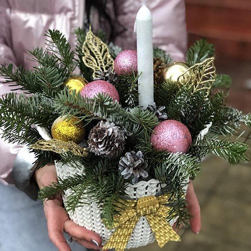 Фото товара Новорічний кошик в Луцьку