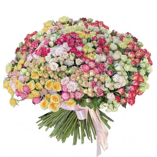 Фото товара 201 кустовая роза в Луцьку