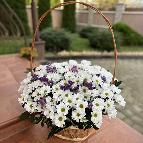 Фото товара Корзина «Поляна воспоминаний» в Луцьку