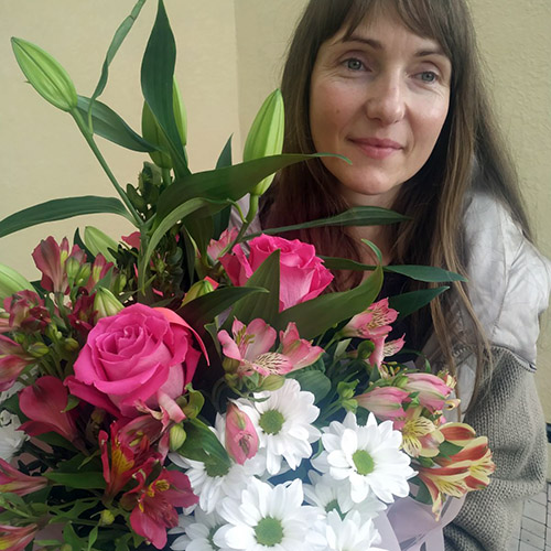 Фотографія доставленого букета Букет “Для мами”