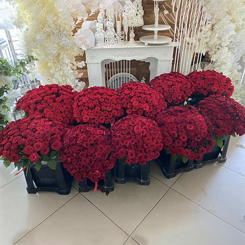 категория товаров Букеты больше 101 розы | «Роза Волынь»